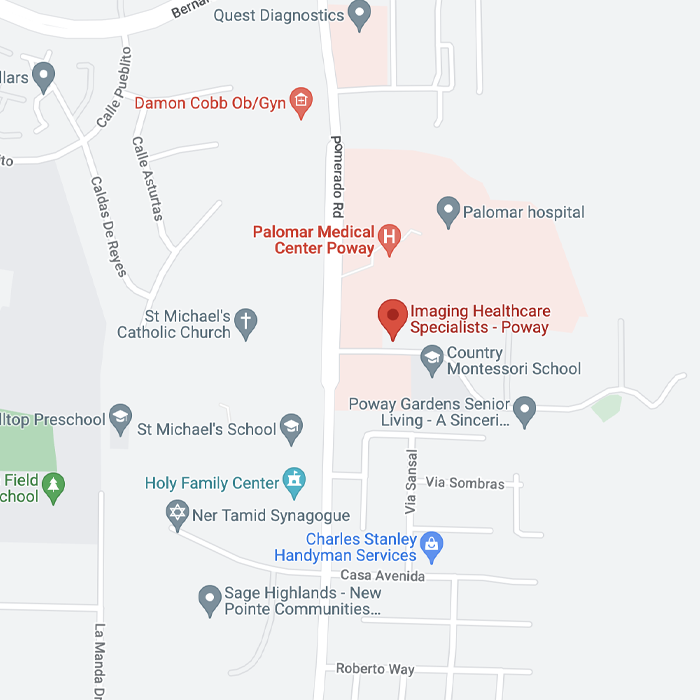 IHS Poway Map Screenshot